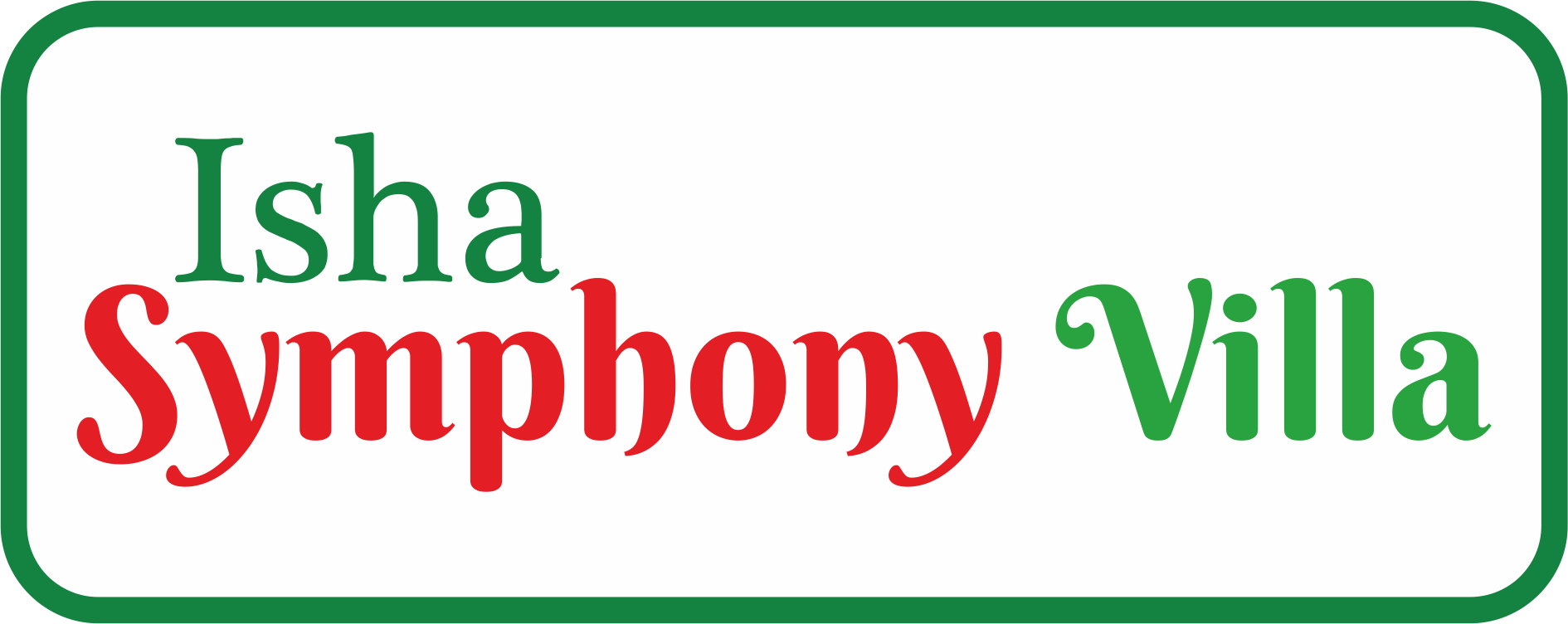 Isha Symphony Villa logo